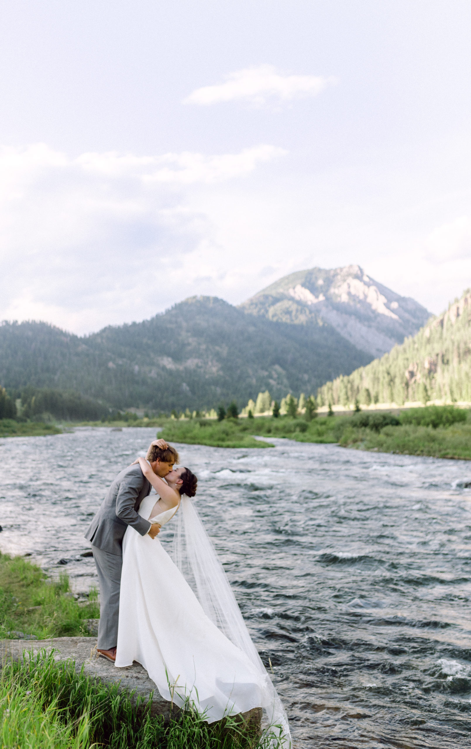 wedding near yellowstone national park