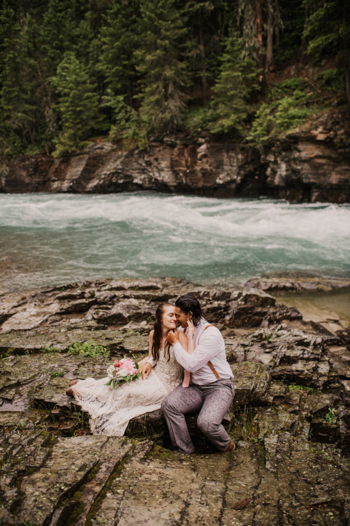 How to elope in Glacier National Park