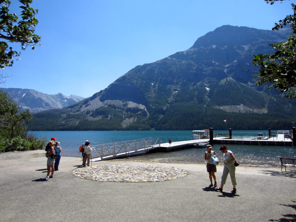 where to get married in Glacier national park, st mary wedding ceremony