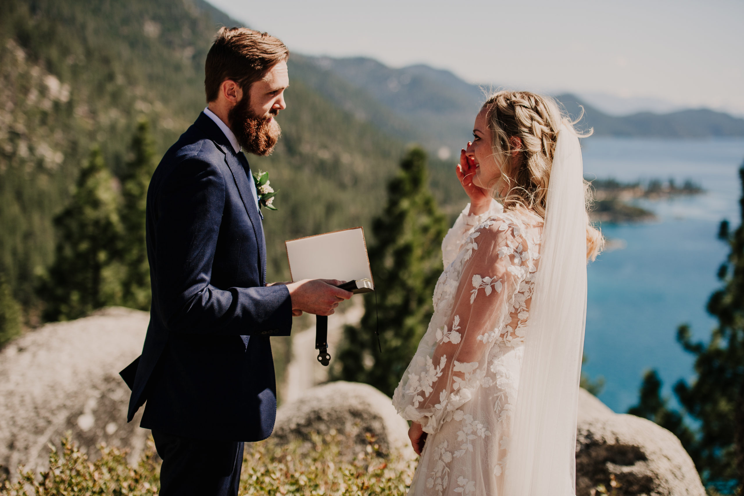 downsizing to an intimate wedding and keeping it special. where to elope in lake tahoe