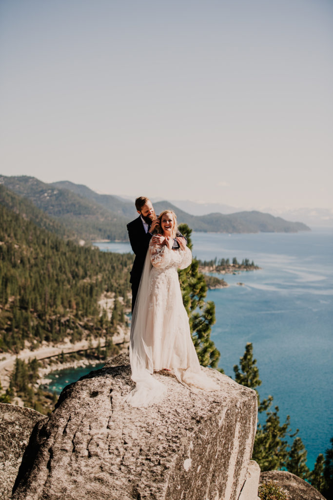 Lake tahoe elopement california elopement photographer