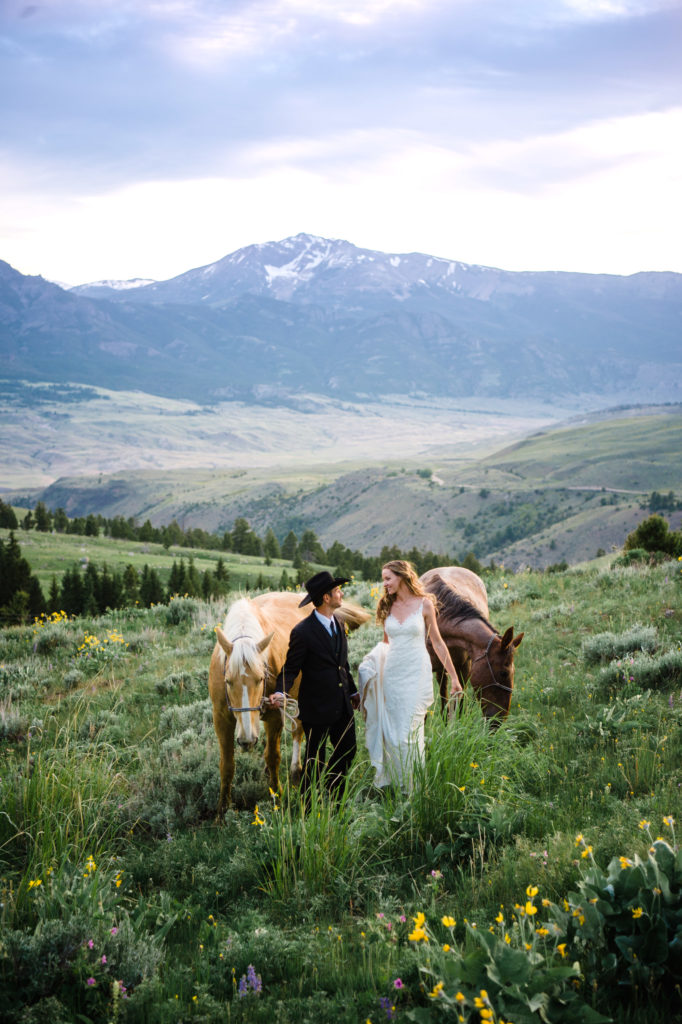 Yellowstone National Park Wedding in Gardiner, Montana