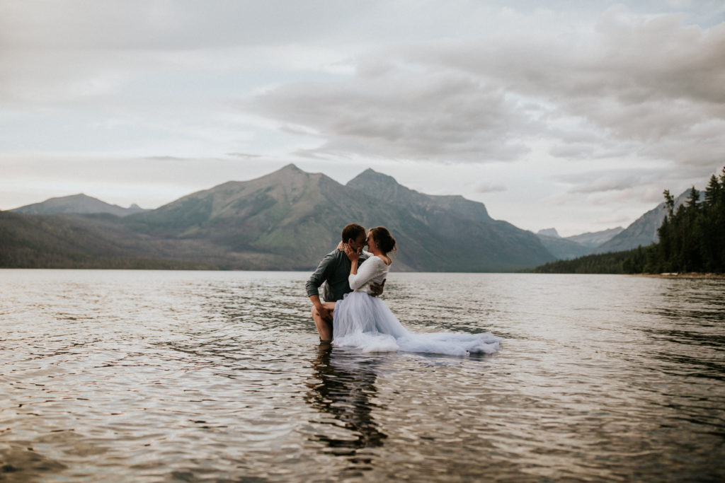 Glacier National Park wedding, Lake McDonald