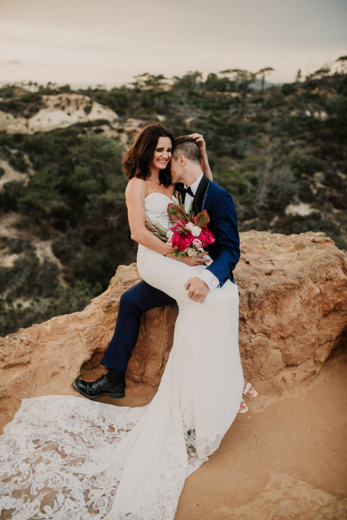 Torrey Pines elopement - the best place to elope in San Diego