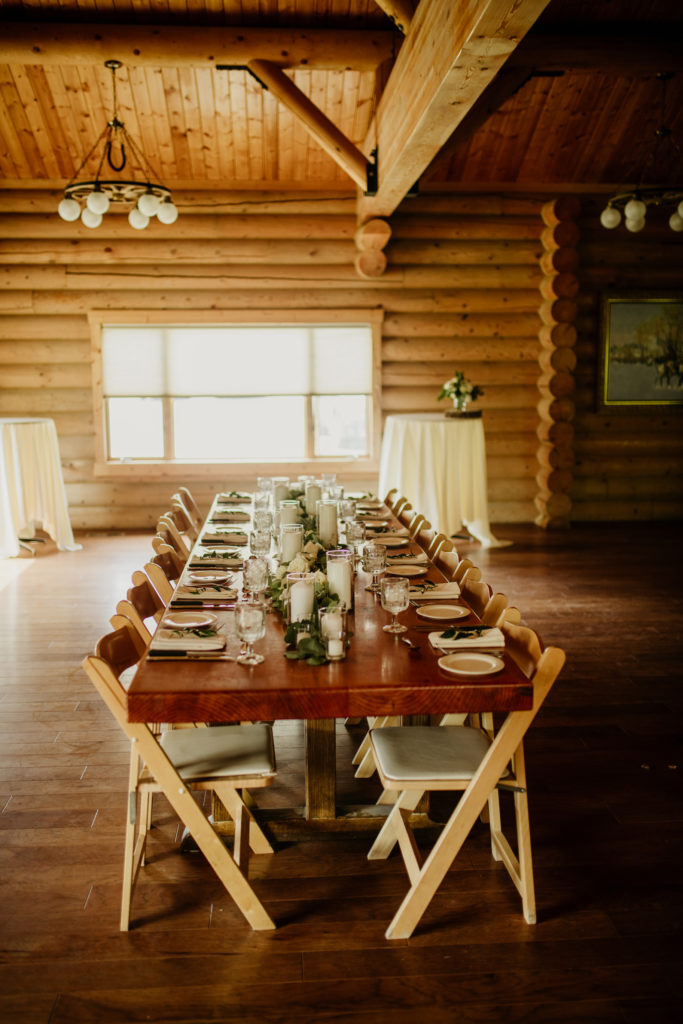320 Ranch Micro Wedding, reception dinner