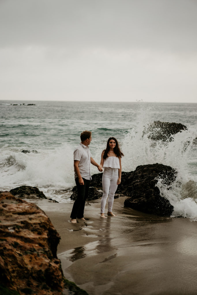 Malibu engagement session and the best place to elope in San Diego