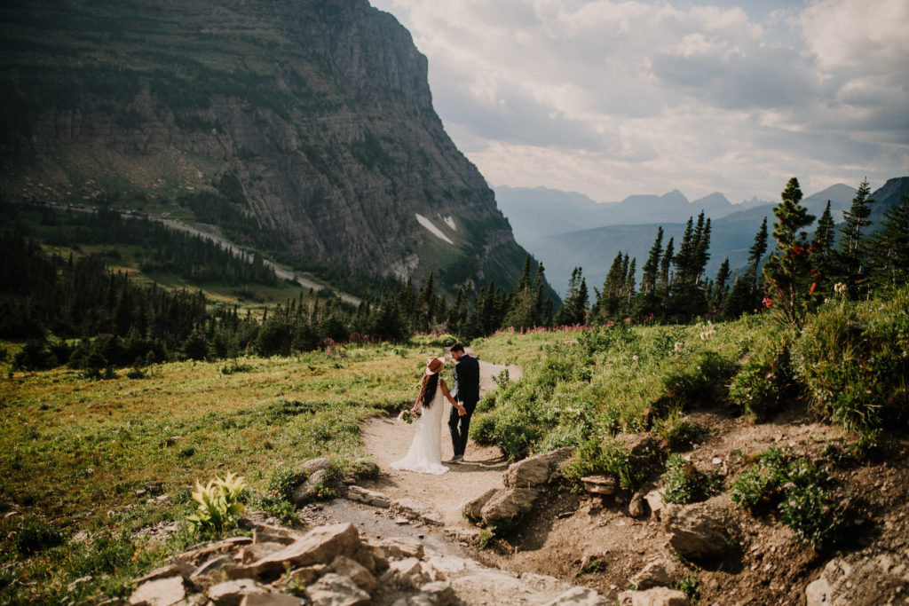 complete elopement checklist, how to plan an elopement, glacier national park elopement