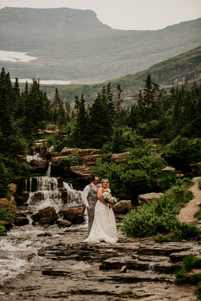 Glacier National Park in Montana is MADE for adventure elopements, and we are made to capture your elopement at the top of those mountains!! If you’re looking to elope in the mountains, we can’t wait to help make your dreams come true. Check out our list of our Top 10 Mountain Elopement Locations Worldwide (must-see hikes included!). 