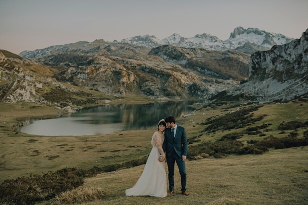 Picos de Europa, Spain are MADE for adventure elopements, and we are made to capture your elopement at the top of those mountains!! If you’re looking to elope in the mountains, we can’t wait to help make your dreams come true. Check out our list of our Top 10 Mountain Elopement Locations Worldwide (must-see hikes included!).