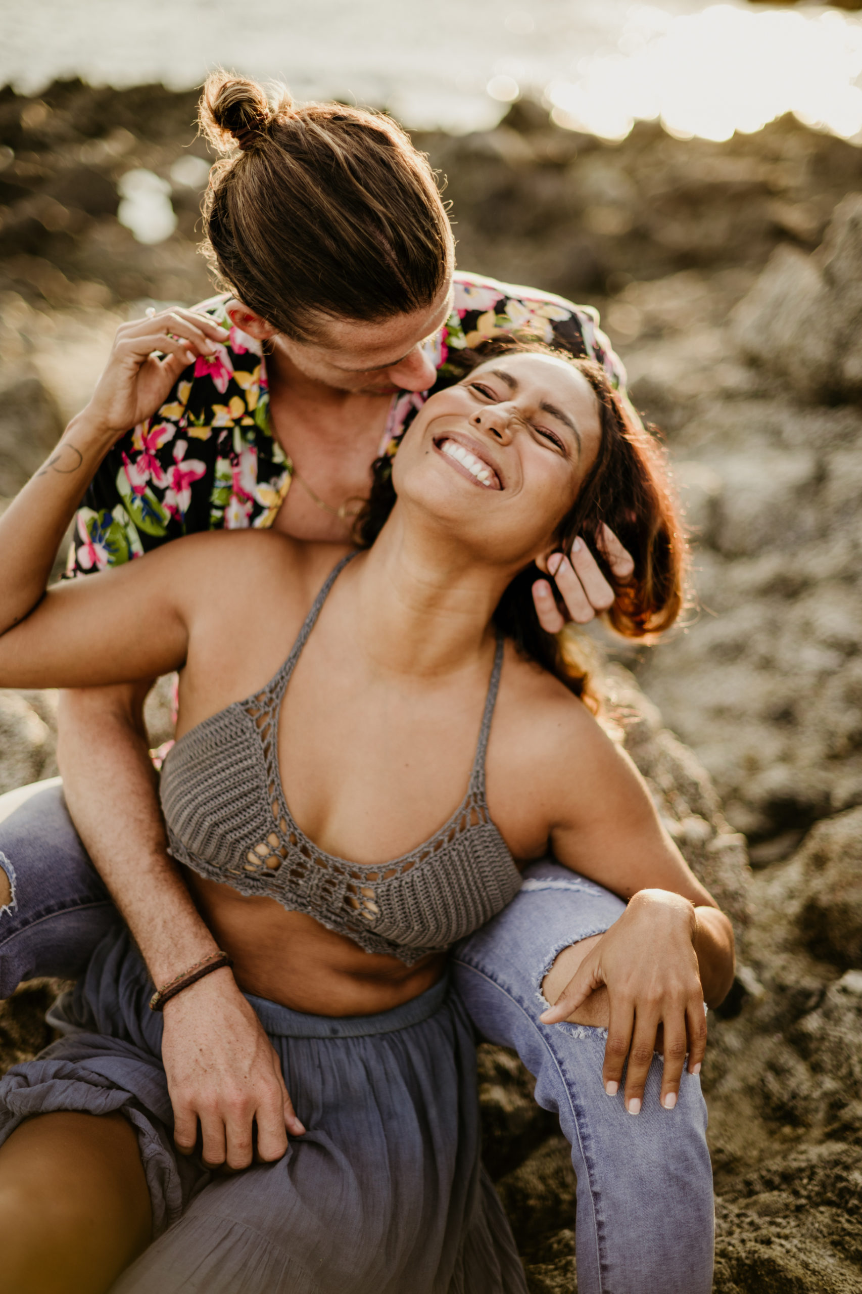 The cutest sunrise adventure session at Playa de Los Muertos in Sayulita, Mexico! Puerta Vallarta engagement session. Sayulita engagement session photographer. Sayulita Wedding & Elopement Photographer & Videographer Team!