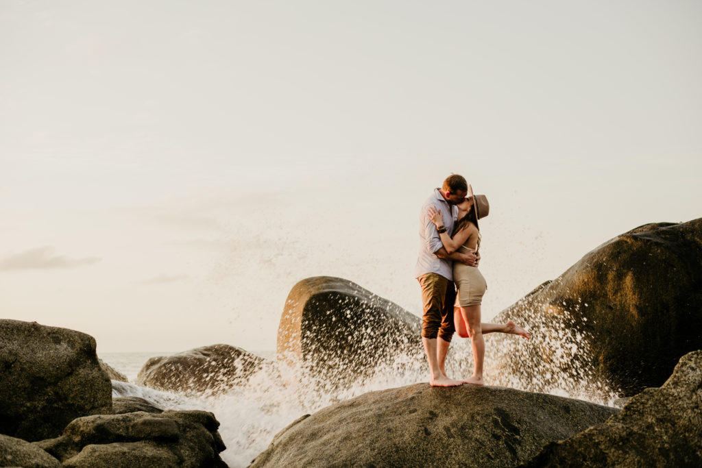 Best of 2022 elopement & wedding photography, engagement session in Sayulita Mexico, best photographer for an engagement session in Mexico. 