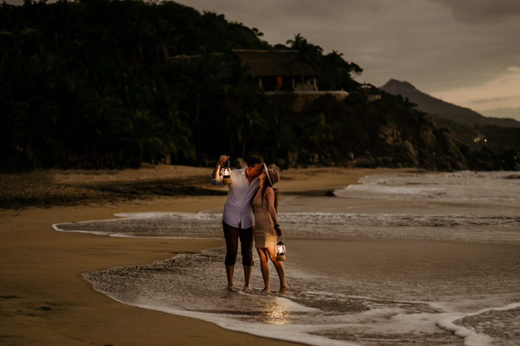 Sayulita engagement, mexico wedding photographer, playa de los muertos