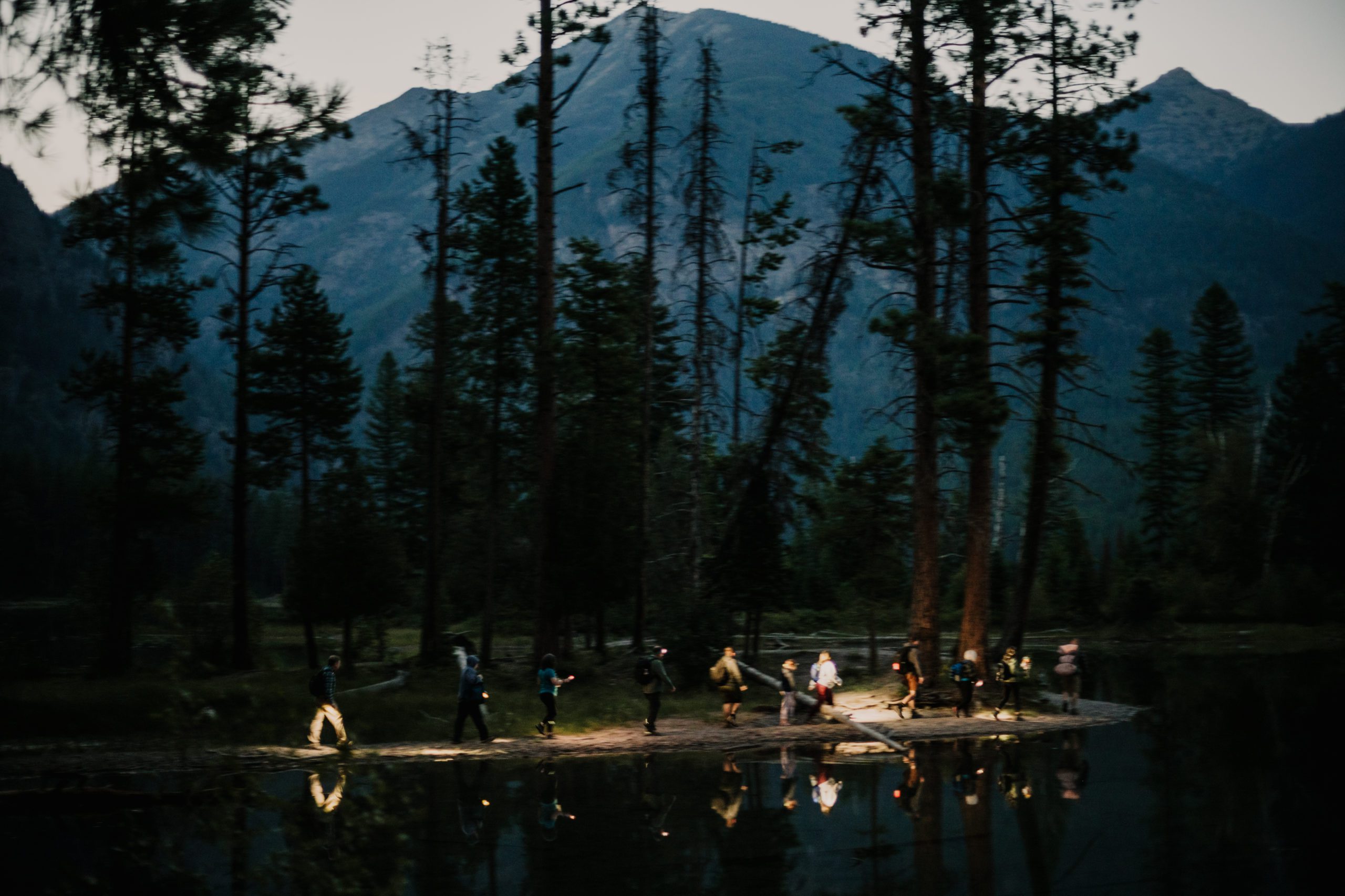 How to elope with friends and family, micro wedding in Montana, hiking with friends in Montana