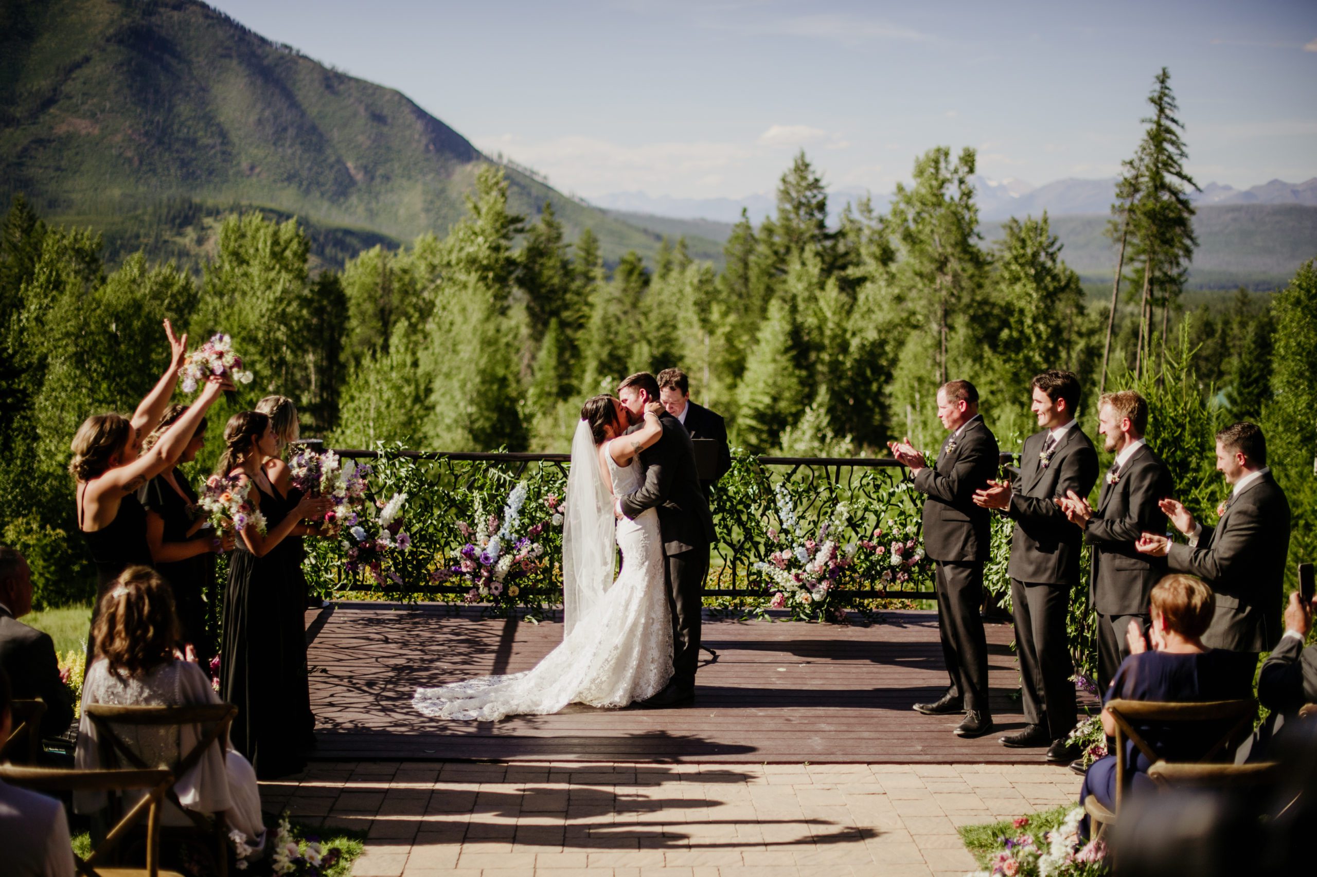 A 2 day glacier national park wedding and adventure session gives you the full experience! Glacier Outdoor Center is the perfect wedding venue if you want to explore Glacier!