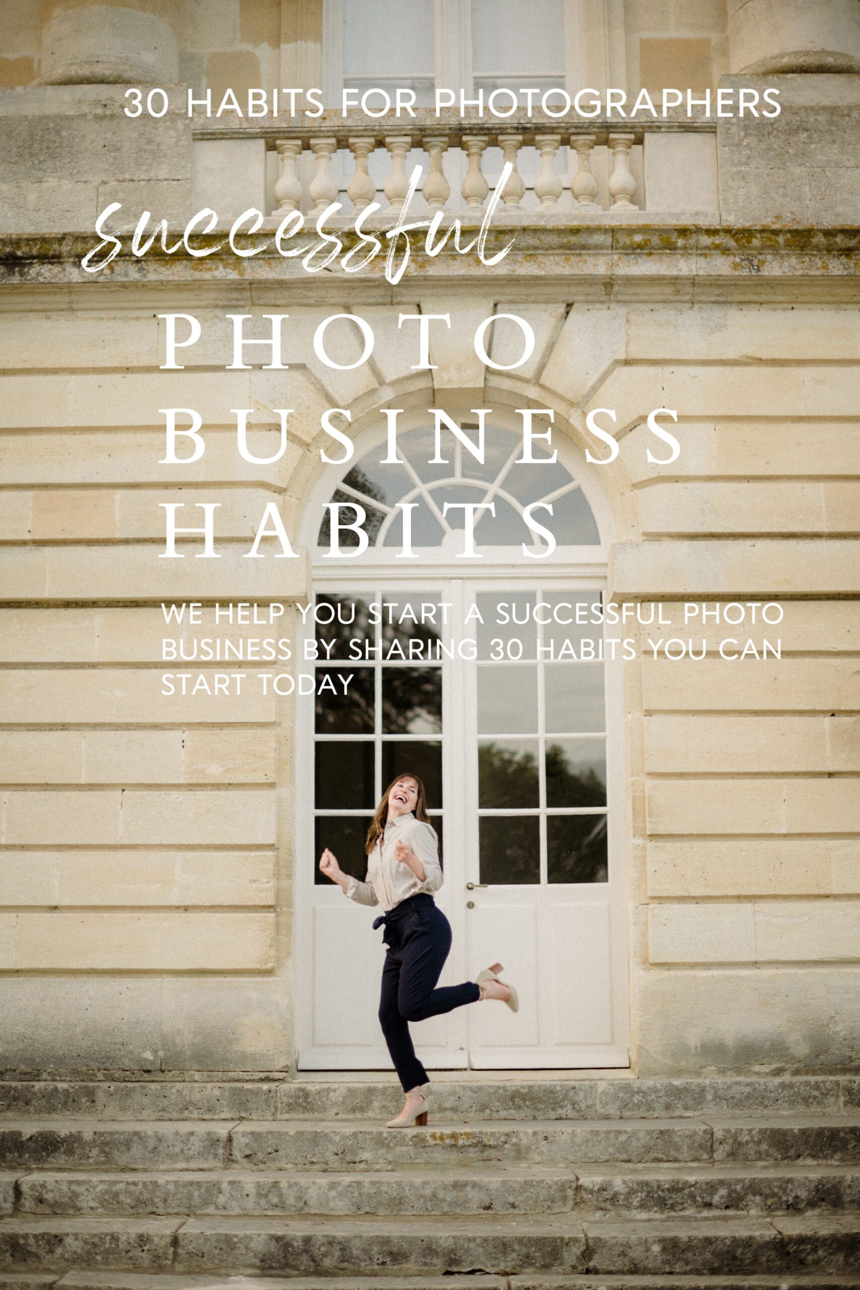 We are here to help you create a successful photography business with 30 habits you can start today! Maximize your profit!