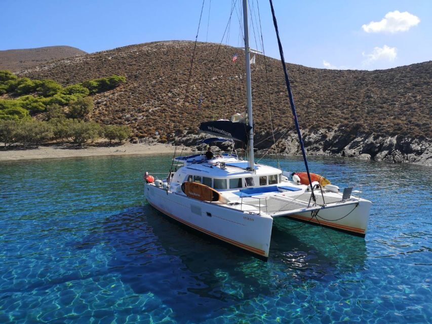 Elope in Greece with current information on Athens, Folegandros, Paros, and Lemnos for 2024 ultimate travel.

Paros Greece boat in the sea.