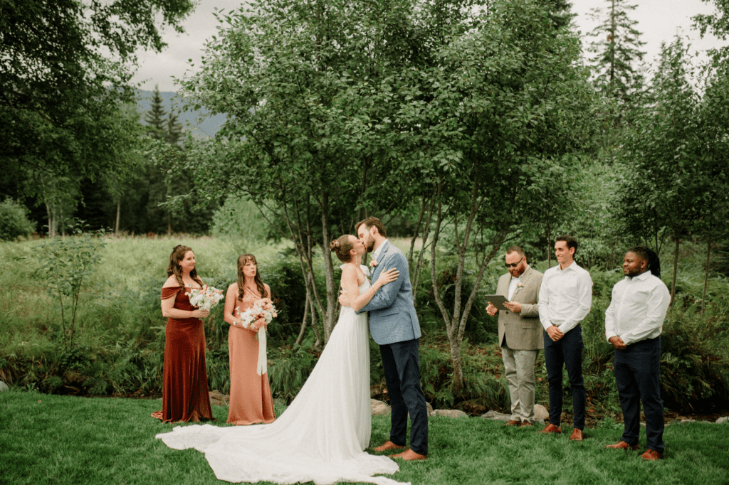 Modern Montana Wedding
