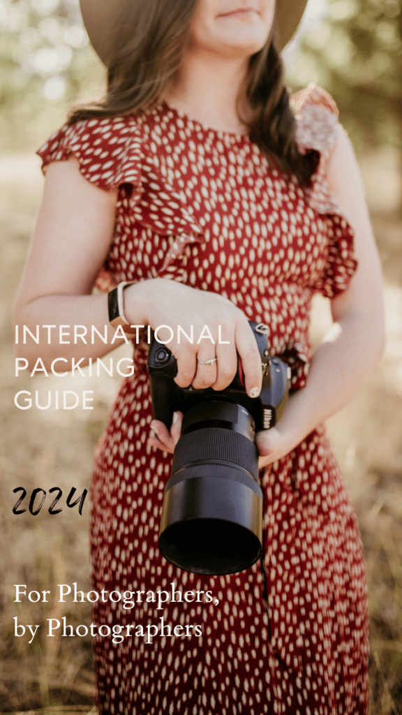 International Packing Guide for Photographers in 2024