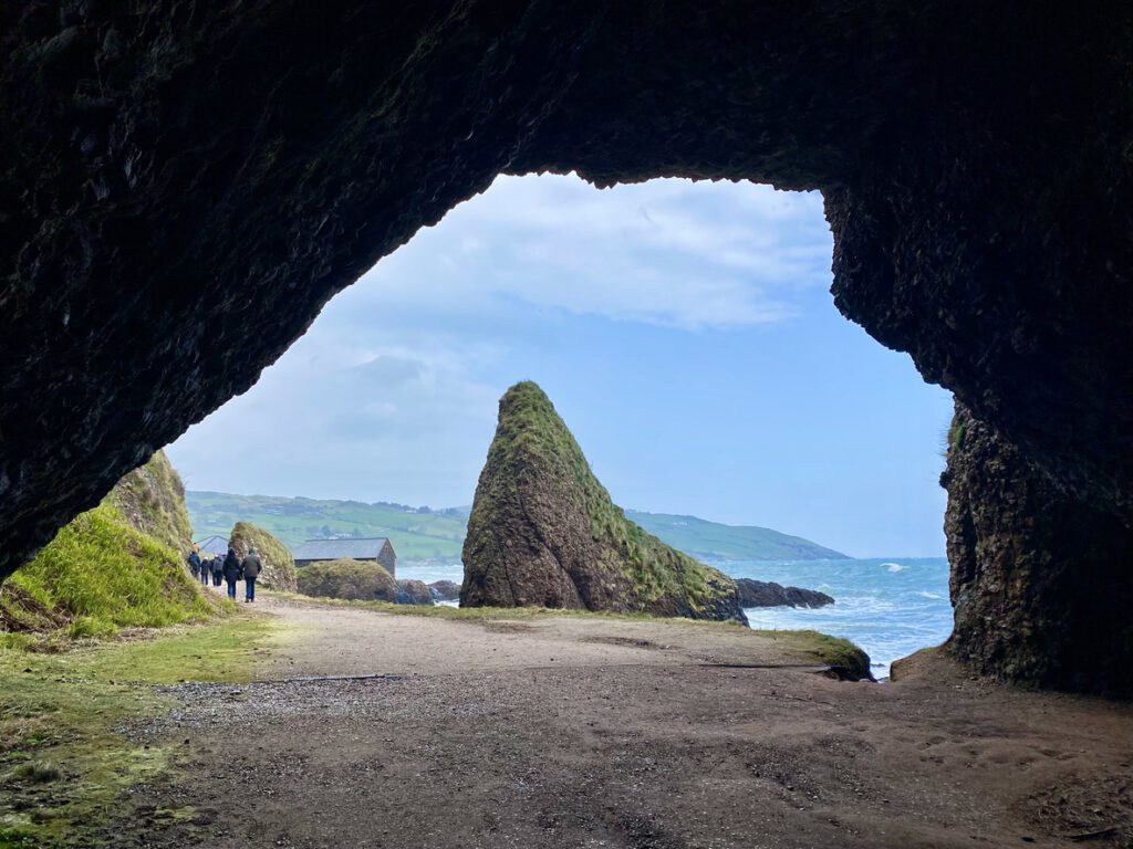 Visit Cushendun Cave during your Dunluce Castle Elopement.