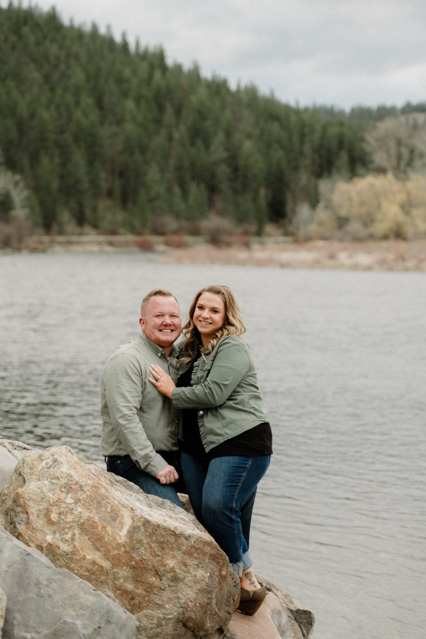 Missoula Engagement Session at Maclay Flats