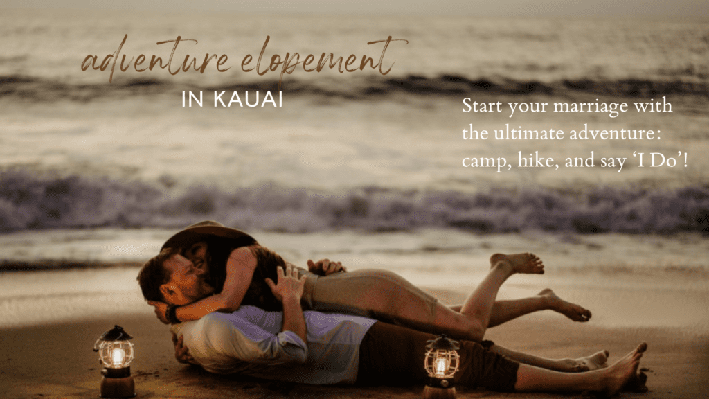 how to elope in Kauai on the beach.