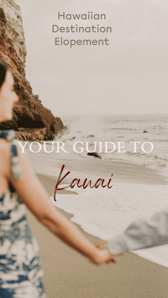 how to elope in Kauai for your destination elopement.