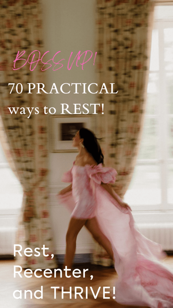 The 7 types of rest: physical, mental, emotional, sensory, creative, social and spiritual. 70 real life examples.