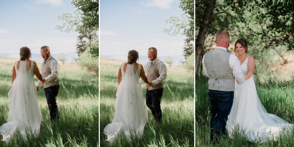 A stunning Little Smith Creek Ranch wedding in the Bitterroot Valley with breathtaking views, heartfelt moments, and a charming rustic theme.