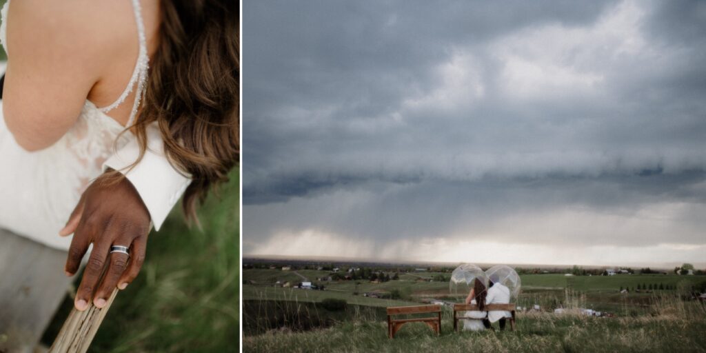 The ultimate helicopter wedding in Montana! From a stretch limo to stunning mountain views, this Bozeman adventure is a dream come true.