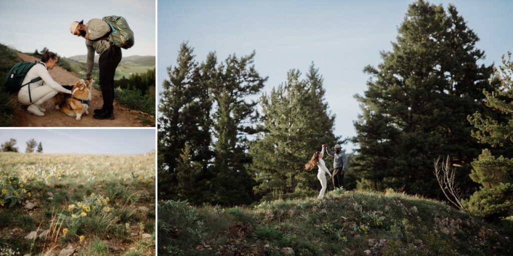 The ultimate helicopter wedding in Montana! From a stretch limo to stunning mountain views, this Bozeman adventure is a dream come true.