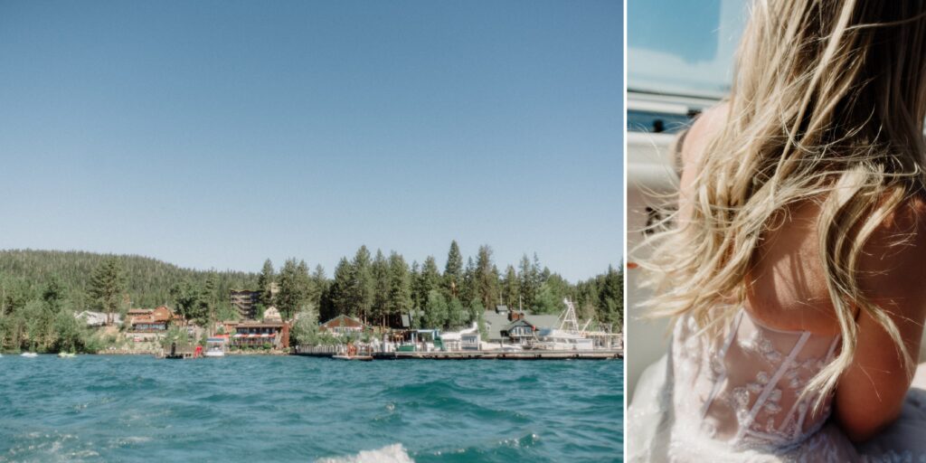 This gorg California elopement in Lake Tahoe has it all! Sunrise hike, private vows and a morning boating on the lake! PERFECTO!