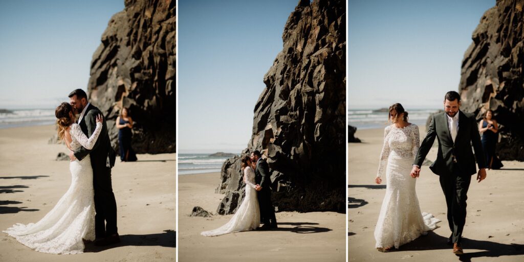 When you think, "elopement Oregon Coast," this is what you think of! Intimate vows at Hug Point, epic Haystack Rock views, and star photos!

This all day elopement will give you the inspo you need for the BEST ELOPEMENT SPOTS near Cannon Beach, contact info for officiants in the area and of course Cannon Beach Resorts you should stay in! 