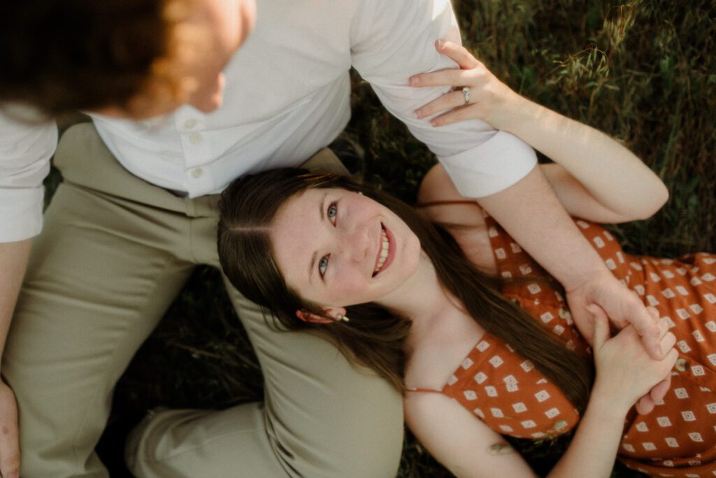 Propose in Missoula at Blue Mountain in the summertime. This couple had the most beautiful summer engagement - no hiking required!