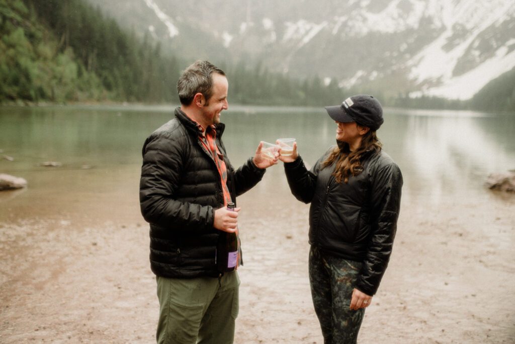 A National Park proposal in Glacier! STUNNING lake view with 4-mile hike where he popped the question. She said YES!

How do I surprise my girlfriend with a proposal on a hike? 