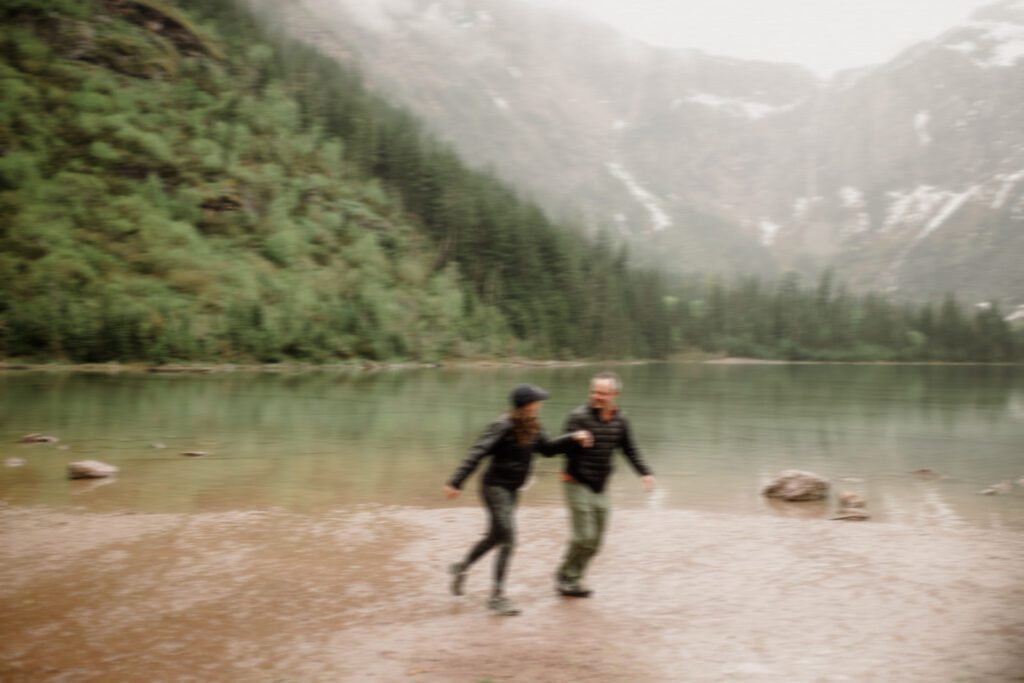 A National Park proposal in Glacier! STUNNING lake view with 4-mile hike where he popped the question. She said YES!

How do I surprise my girlfriend with a proposal on a hike? 