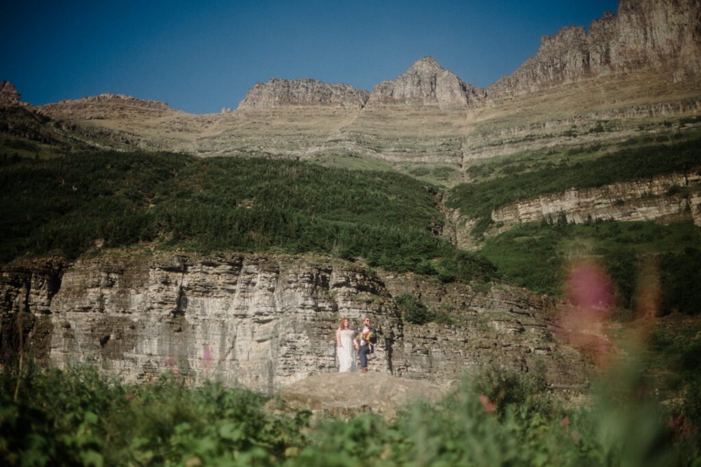 From stunning views at Lake McDonald to magical star photos at Hidden Lake, their day is perfection! *Montana adventure elopement in Glacier*!