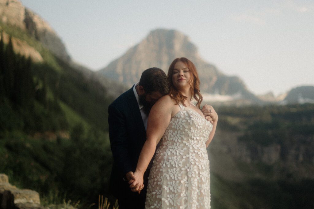 From stunning views at Lake McDonald to magical star photos at Hidden Lake, their day is perfection! *Montana adventure elopement in Glacier*!