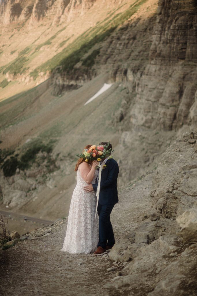 From stunning views at Lake McDonald to magical star photos at Hidden Lake, their day is perfection! *Montana adventure elopement in Glacier*!