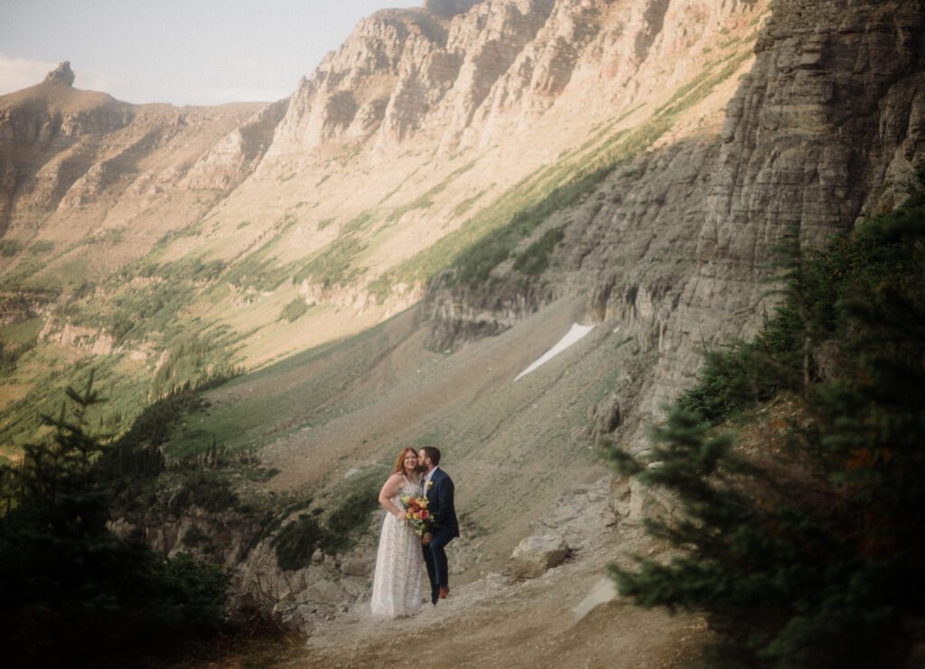 From stunning views at Lake McDonald to magical star photos at Hidden Lake, their day is perfection! *Montana adventure elopement in Glacier*!