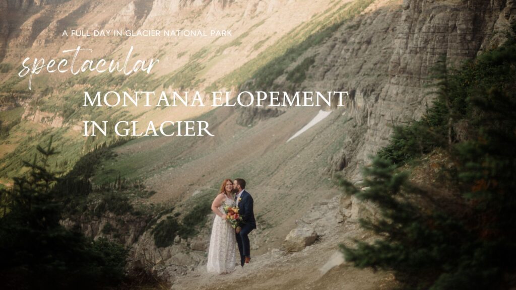 From stunning views at Lake McDonald to magical star photos at Hidden Lake, their day is perfection! *Montana adventure elopement in Glacier*!