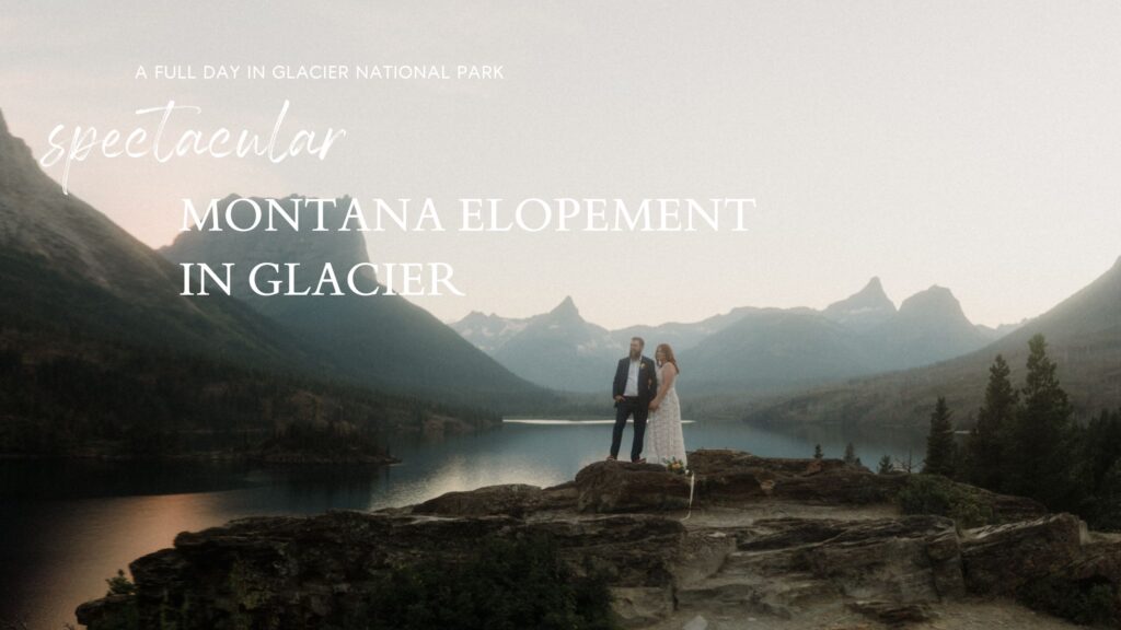 From stunning views at Lake McDonald to magical star photos at Hidden Lake, their day is perfection! *Montana adventure elopement in Glacier*!