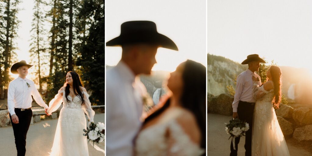 Plan your dream elopement in Yellowstone! Breathtaking views at Artist Point and stunning memories captured by our photographers await you! 