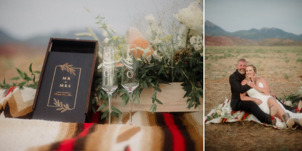 moab elopement, dirt bike wedding, desert elopement dirt bike photo, adventure elopement moab images, moab elopement photographer