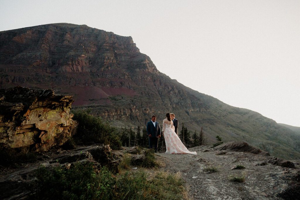 Have a Sun Point micro wedding to get the best of Glacier National Park for your ceremony and celebration!