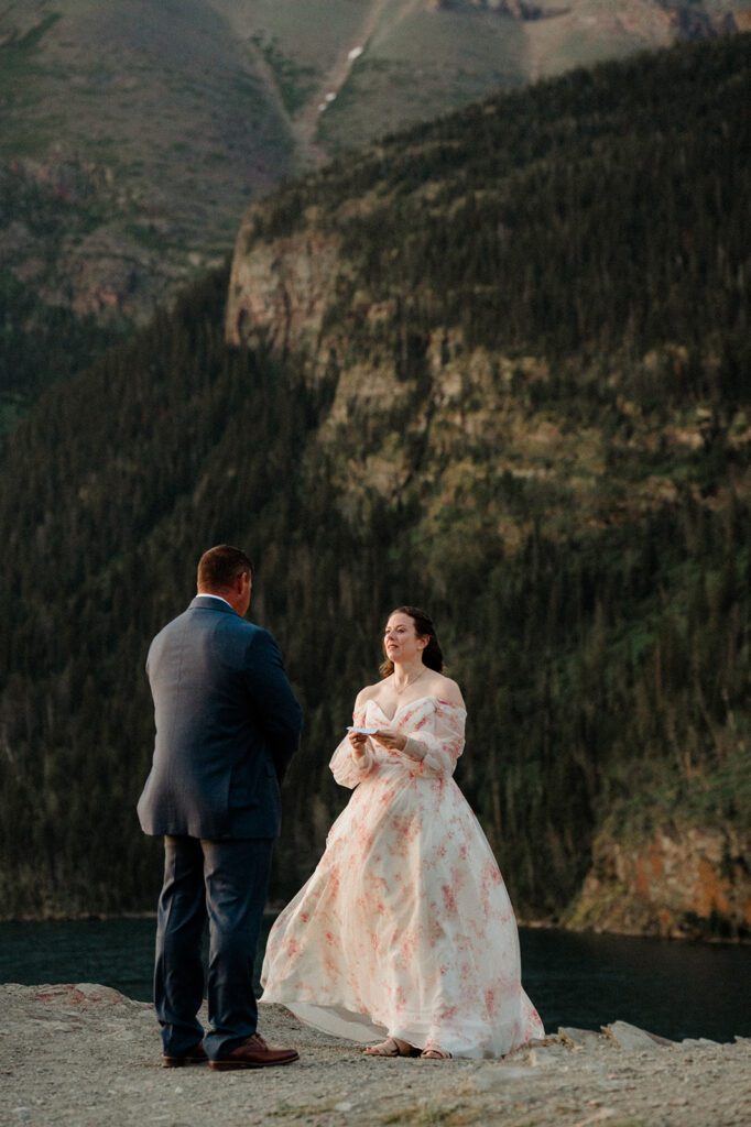Have a Sun Point micro wedding to get the best of Glacier National Park for your ceremony and celebration!