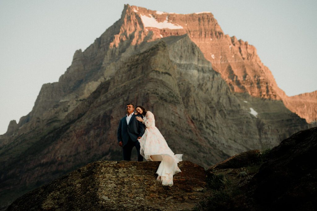 Have a Sun Point micro wedding to get the best of Glacier National Park for your ceremony and celebration!