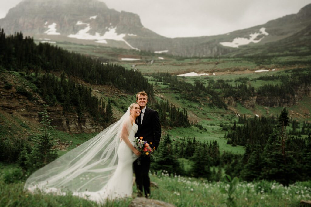 National Park Wedding in Glacier National Park. The best of 2025 Elopement & Wedding Photography.