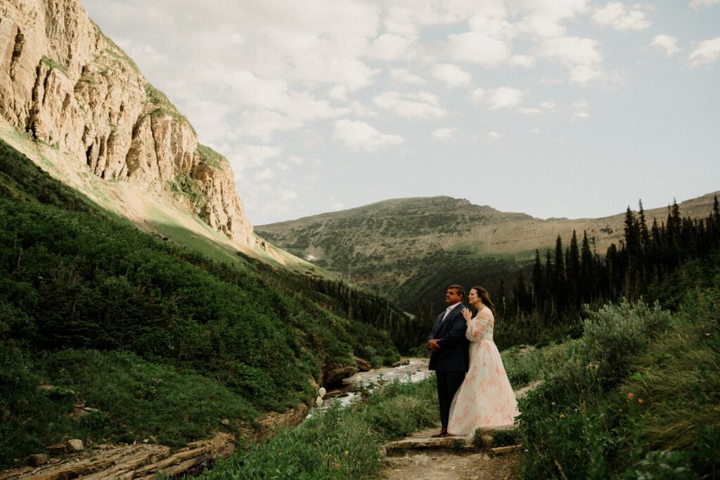 Have a Sun Point micro wedding to get the best of Glacier National Park for your ceremony and celebration!