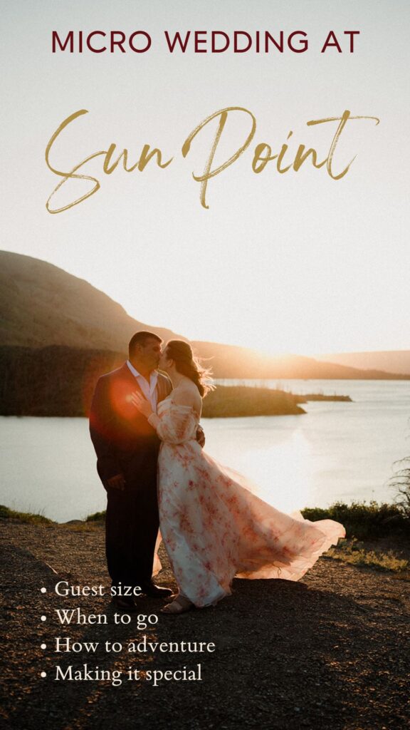 Have a Sun Point micro wedding to get the best of Glacier National Park for your ceremony and celebration!