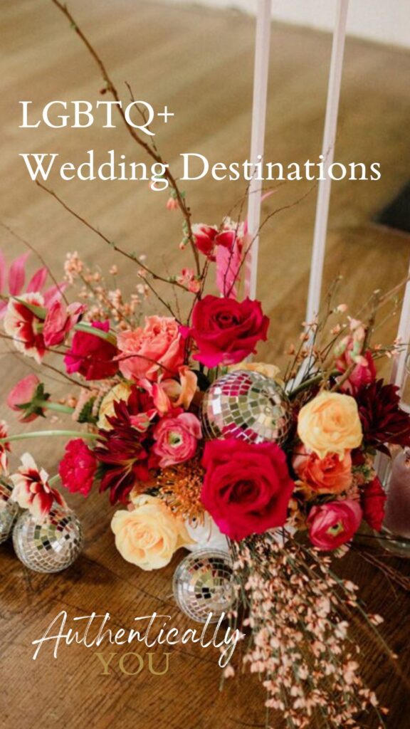 The top 5 LGBTQ+ Wedding Destinations in the U.S. include Boston, Hudson Valley, San Francisco, National Parks and MORE!